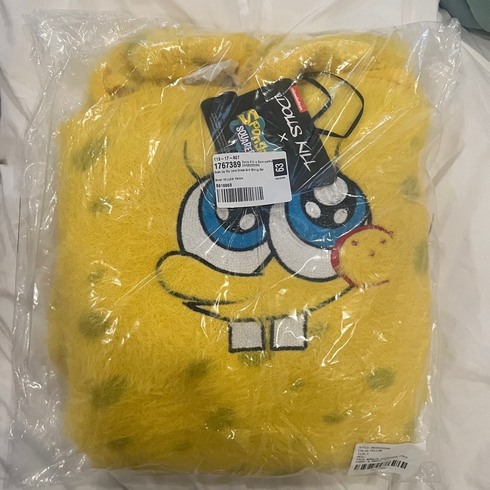 DOLLS KILL SPONGEBOB SQUAREPANTS Soak Up My Love Dress & Shrug